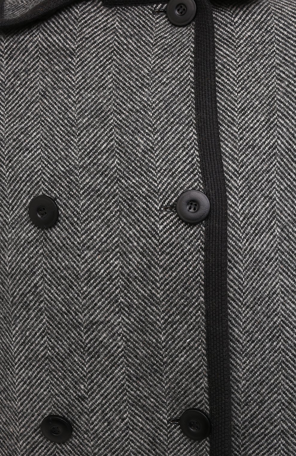 Двусторонний кейп LORO PIANA серого цвета по цене 765500 руб., арт. FAL3647, фото 5 Двусторонний кейп LORO PIANA, арт. FAL3647, фото 5