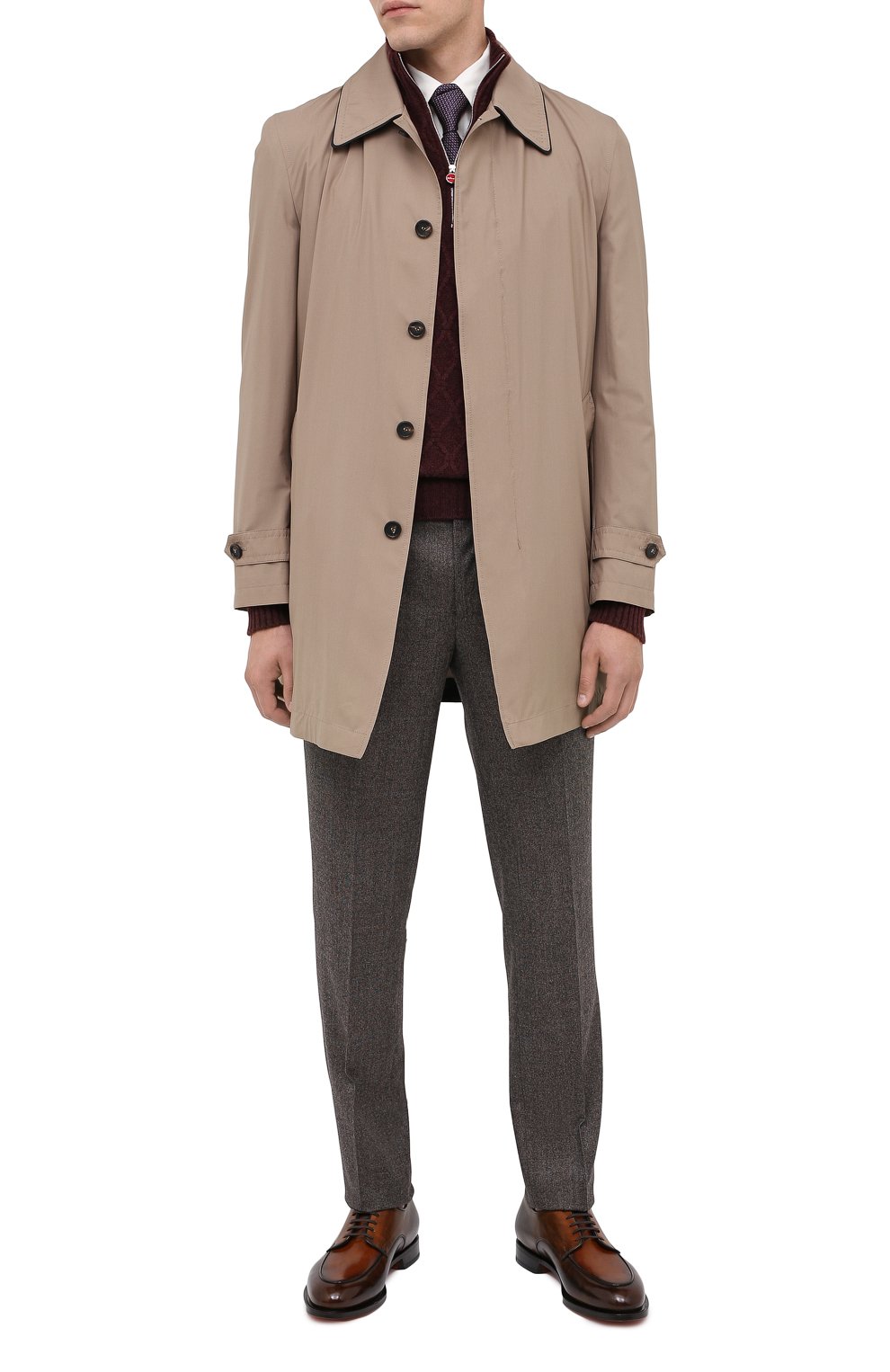 Кожаные дерби SANTONI, арт. MCC016821MC3HNGCS53, фото 2