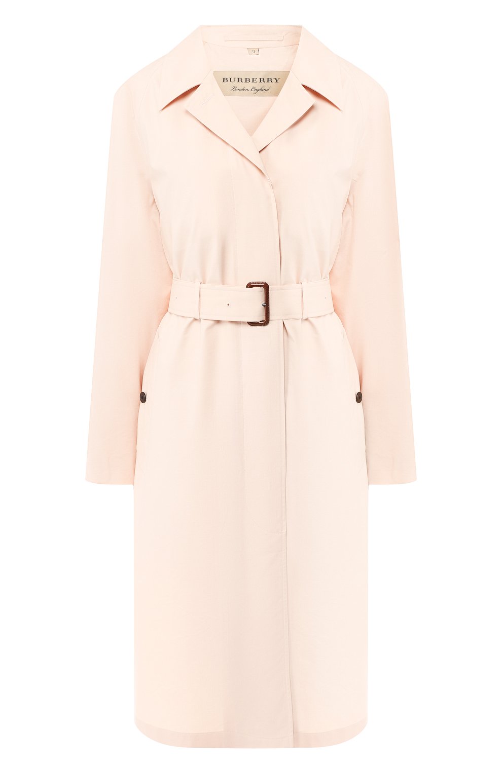 Пальто car coat из смеси хлопка и шелка BURBERRY, арт. 8007010, фото 1