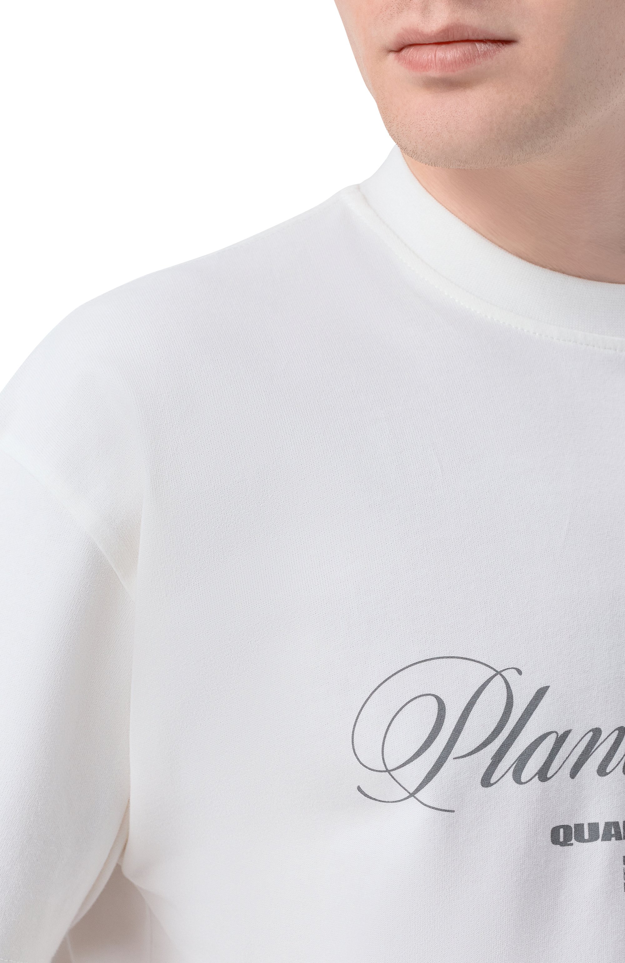 Хлопковая футболка PLANTA ROSA, арт. PR/T02/QUALITY-BOLD/220VELVET, фото 6