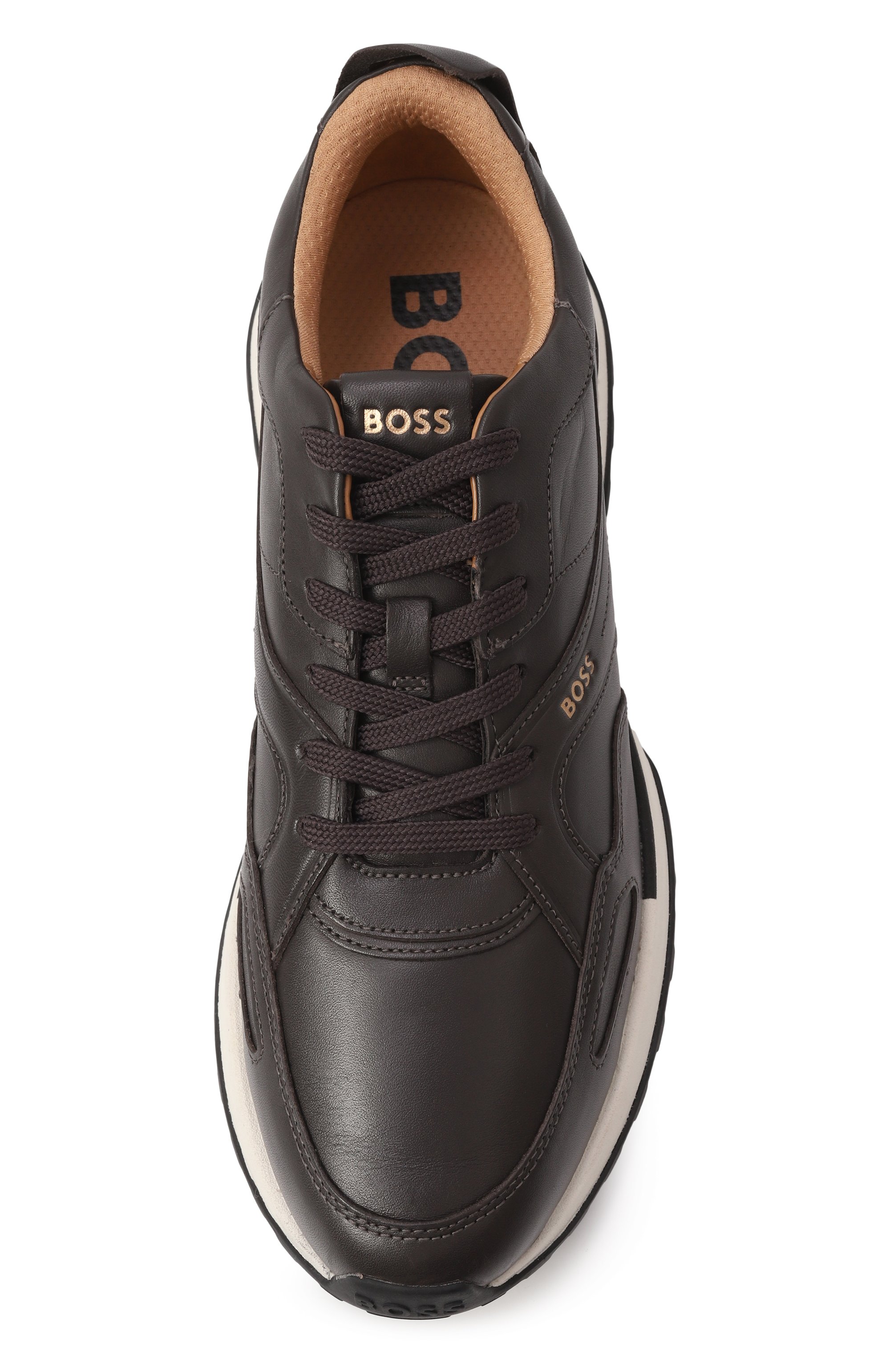 Кожаные кроссовки johan BOSS, арт. 50536486, фото 6