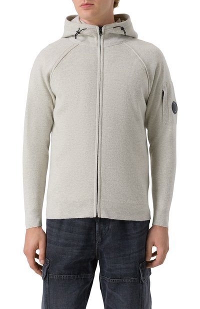 Шерстяной кардиган C.P. COMPANY, арт. 19CMKN057A110149A, фото 3