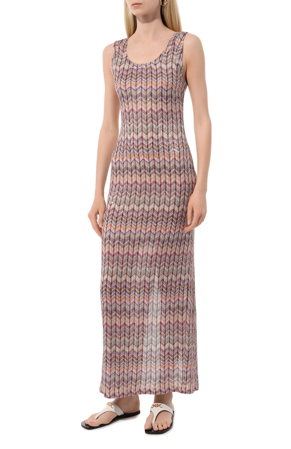 Платье MISSONI разноцветного цвета по цене 215000 руб., арт. DS24SG4Z/BC004J, фото 3 Платье MISSONI, арт. DS24SG4Z/BC004J, фото 3