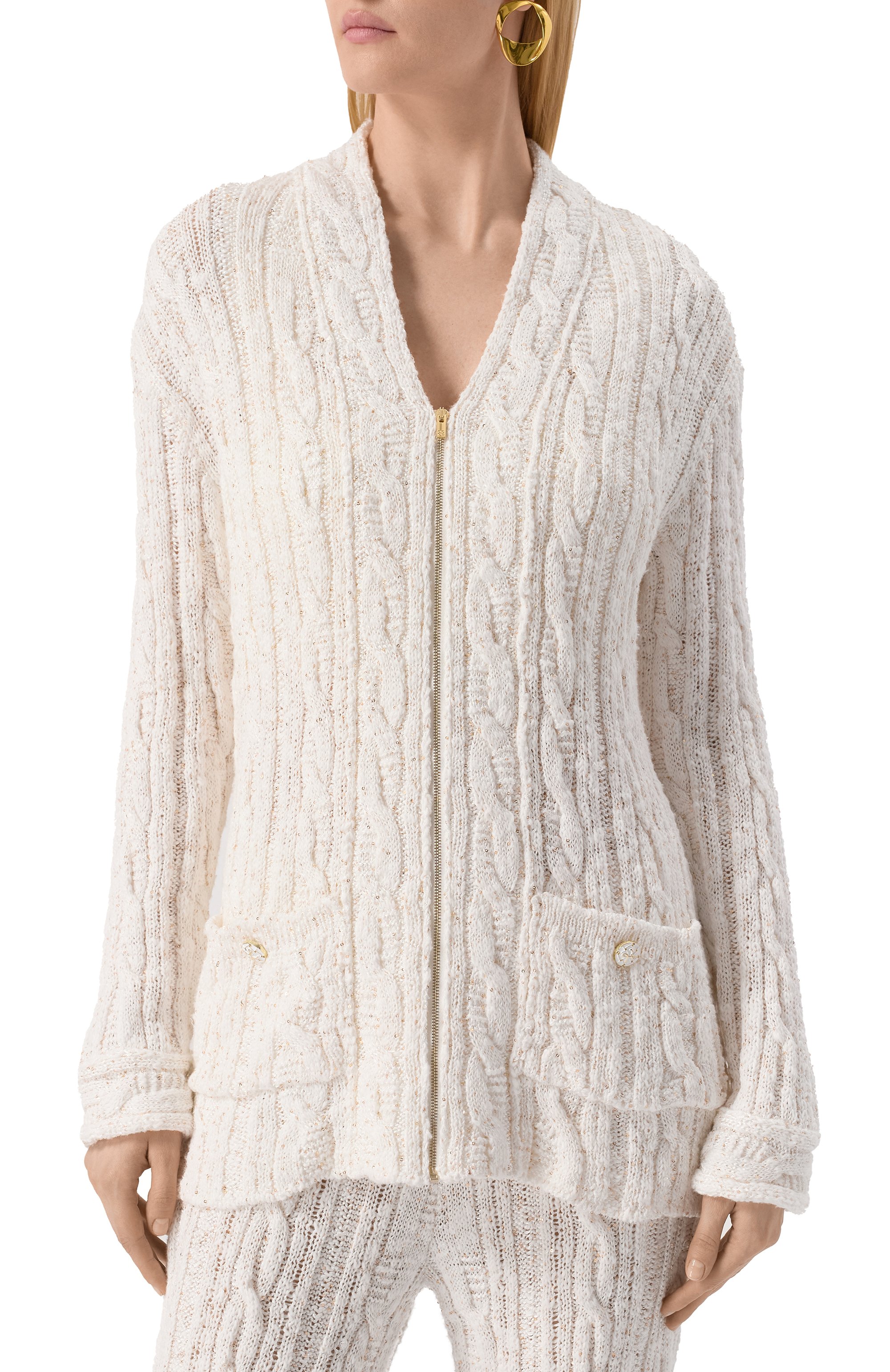 Хлопковый кардиган AND THE BRAND, арт. S25-CG035-0704-100, фото 3