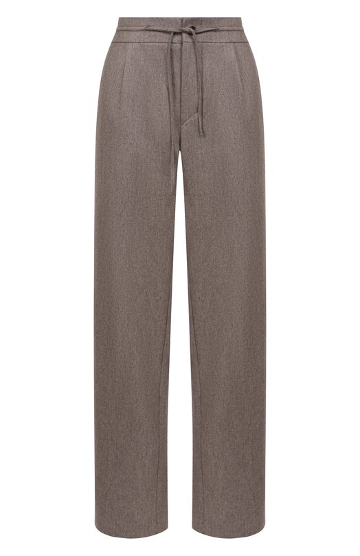 Брюки из шерсти и кашемира Loulou de Saison HARLEM Бежевый HARLEM