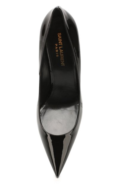 Кожаные туфли lexi SAINT LAURENT, арт. 603912/0NP00, фото 5