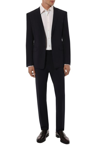 Кожаные оксфорды PRADA, арт. 2EA130-055-F0397-X000, фото 2