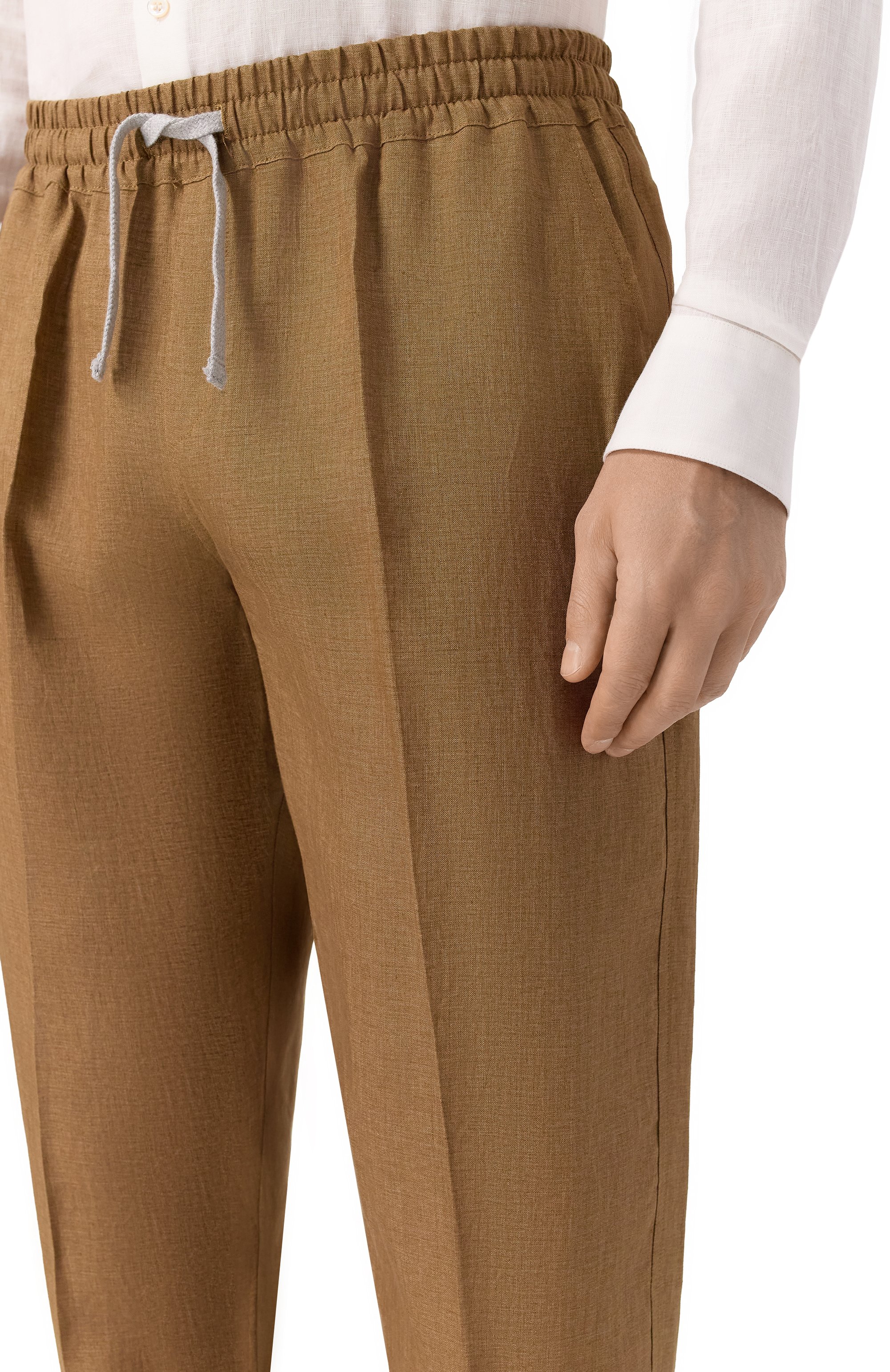 Льняные брюки FEDELI, арт. TU000526/LIN0 UNIT0, фото 5