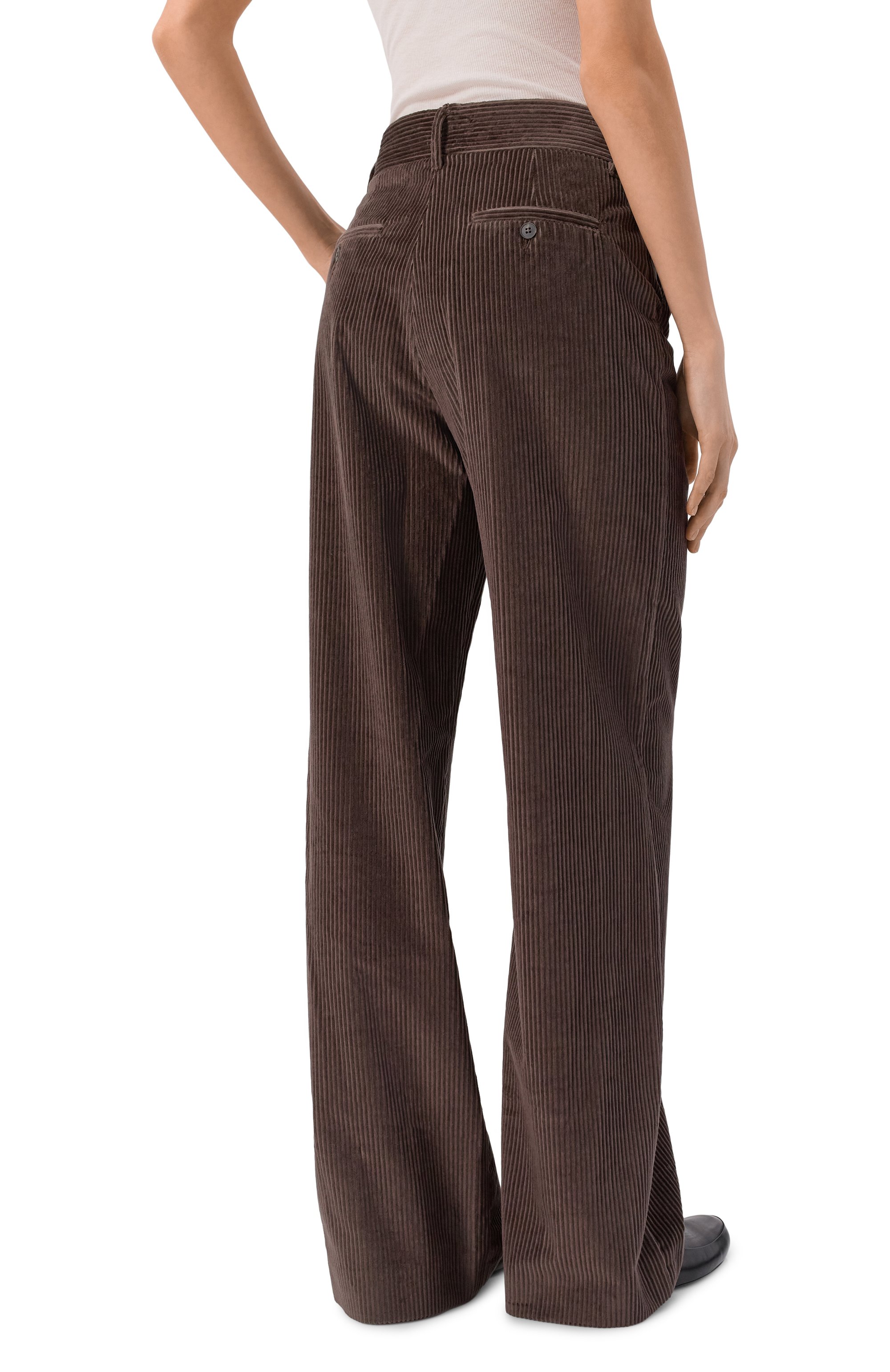 Вельветовые брюки WEEKEND MAX MARA, арт. TANIA, фото 4