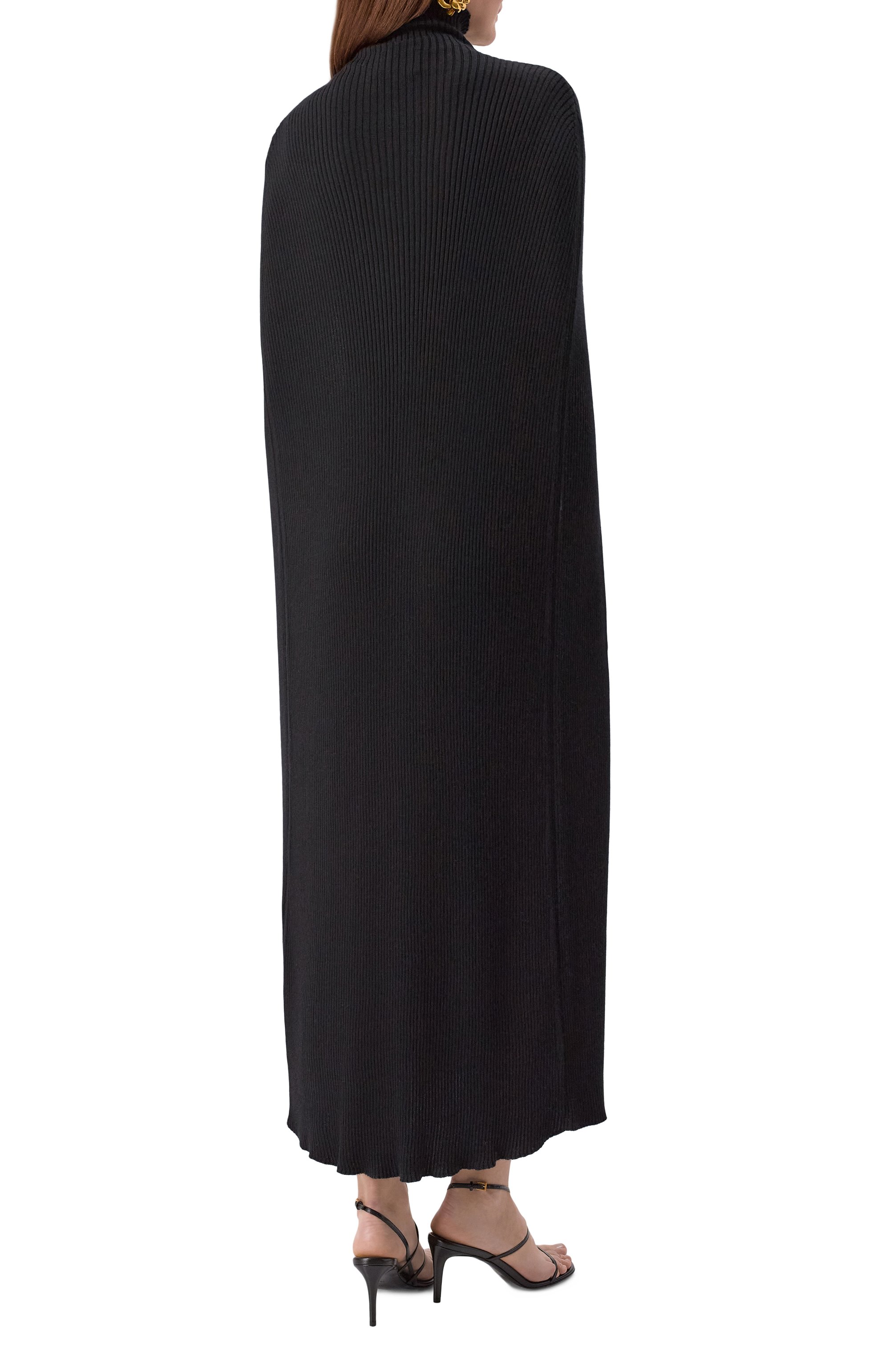 Кейп из кашемира и шелка SASUPHI, арт. W25841/JA, фото 4