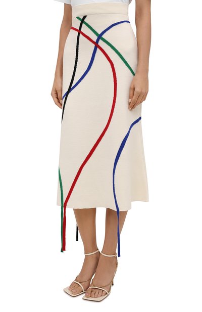 Шерстяная юбка LOEWE, арт. S540Y17K39, фото 3