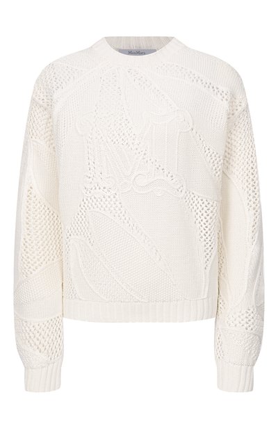 Хлопковый свитер MAX MARA, арт. MXMSALV0, фото 1