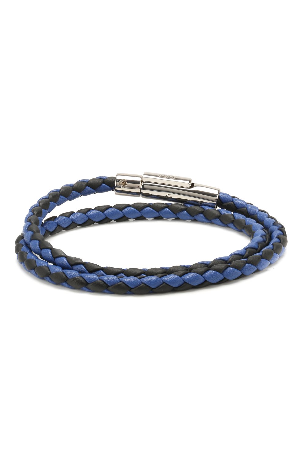 Кожаный браслет TOD’S темно-синего цвета по цене 18150 руб., арт. XEMB1900200JUS, фото 1 Кожаный браслет TOD’S, арт. XEMB1900200JUS, фото 1