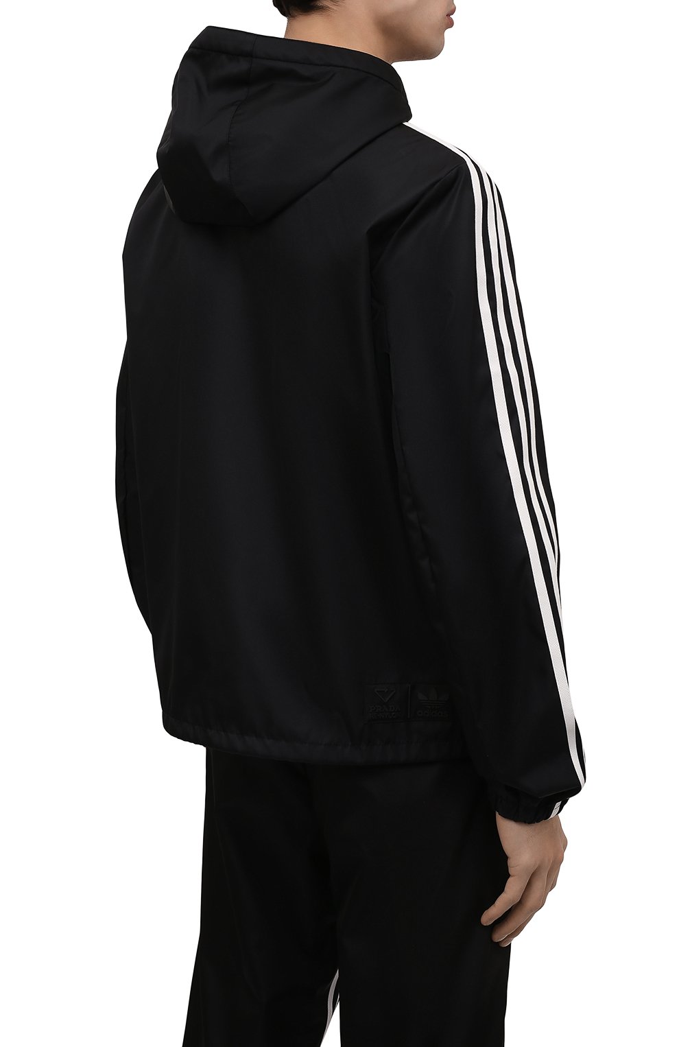 Куртка adidas for prada re-nylon PRADA черного цвета по цене 125000 руб., арт. SGB964-1WQ8-F0002-212, фото 7 Куртка adidas for prada re-nylon PRADA, арт. SGB964-1WQ8-F0002-212, фото 7