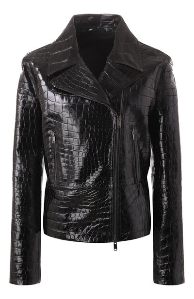 Женская куртка из кожи крокодила MVST, арт. EXBCK-Y439-2