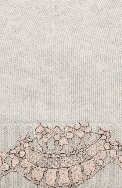 Кашемировая шапка бини с кружевной отделкой VINTAGE SHADES, арт. 13157A, фото 3