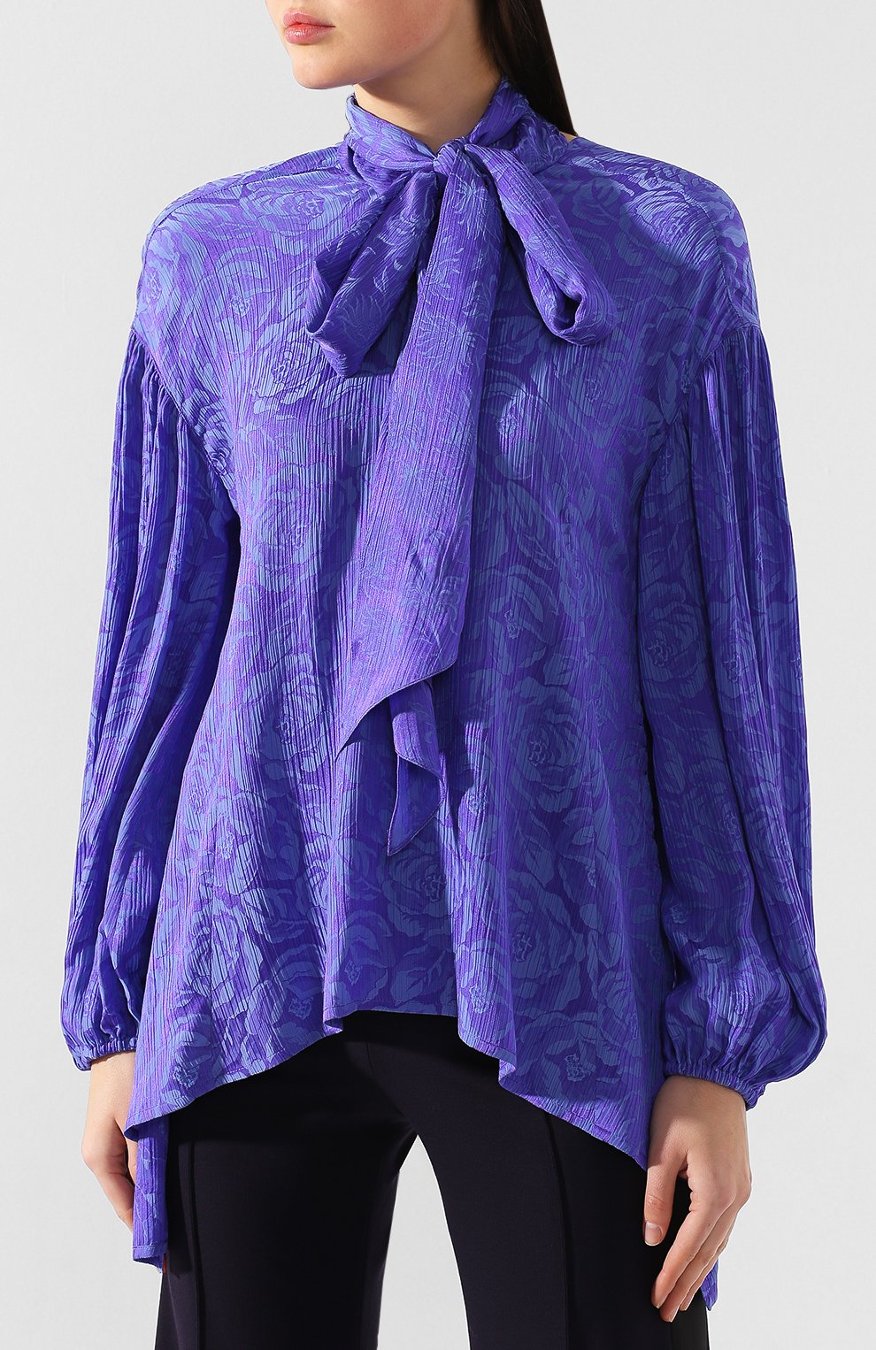 Блузка из смеси вискозы и шелка CHLOÉ, арт. CHC19AHT77328, фото 3