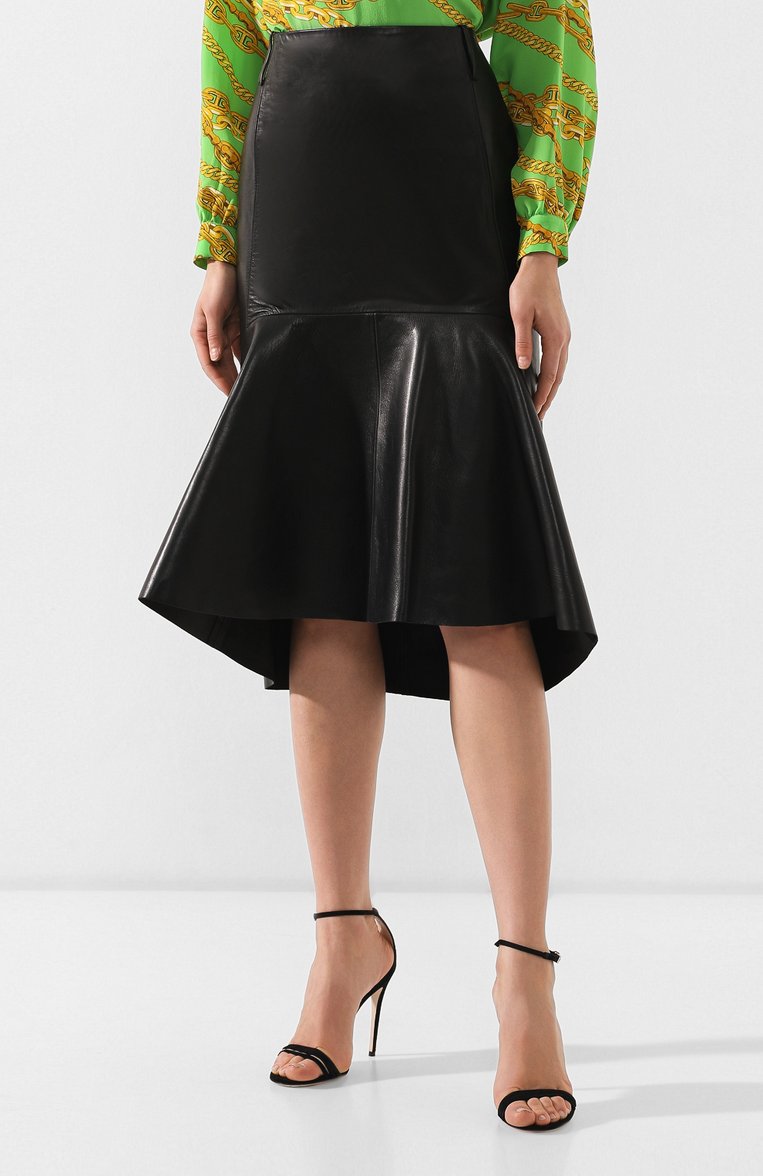Кожаная юбка BALENCIAGA, арт. 571527/TDS05, фото 1