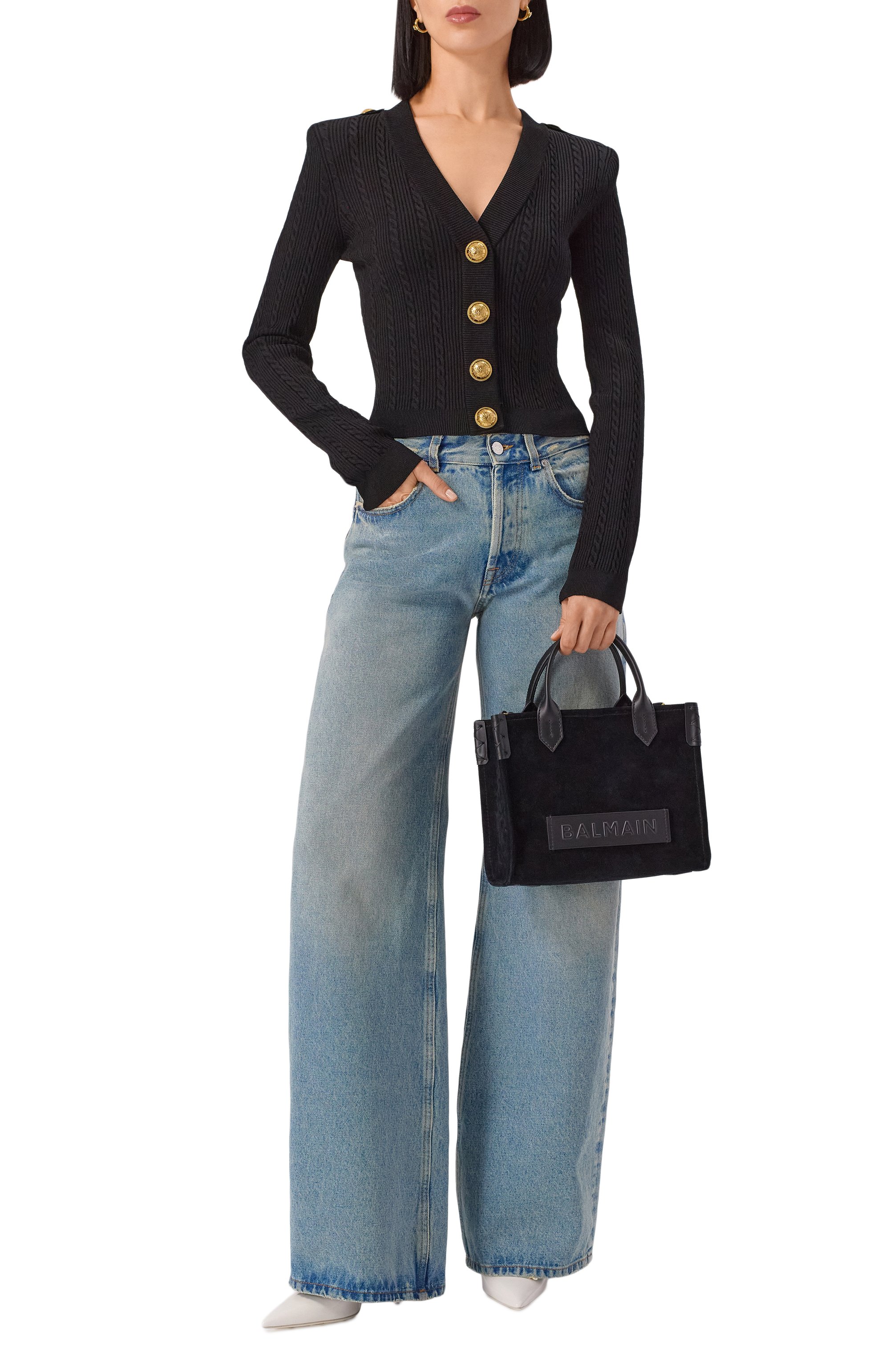 Сумка b-army small BALMAIN, арт. FN0FE818/LDCQ, фото 7