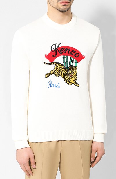 Джемпер из смеси хлопка и вискозы KENZO, арт. 5PU2573XC, фото 3