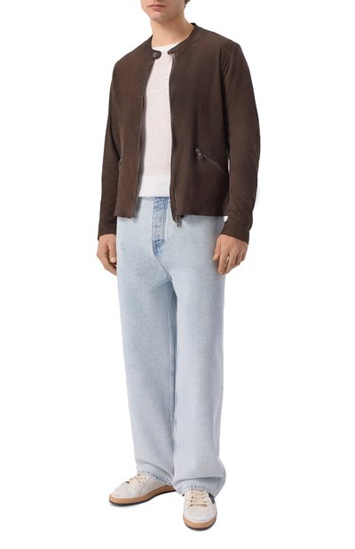 Замшевая куртка GIORGIO BRATO, арт. GU26S9208CMTM, фото 2