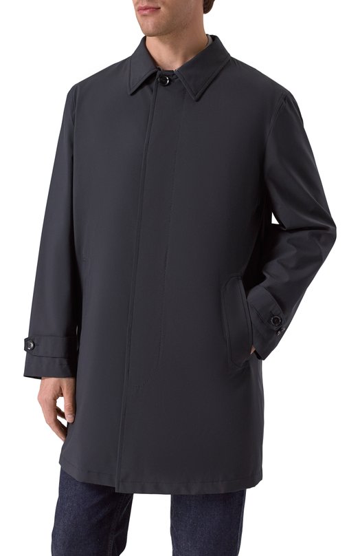 Плащ Brioni SOR80L-PA906 Синий  SOR80L-PA906 Фото 3