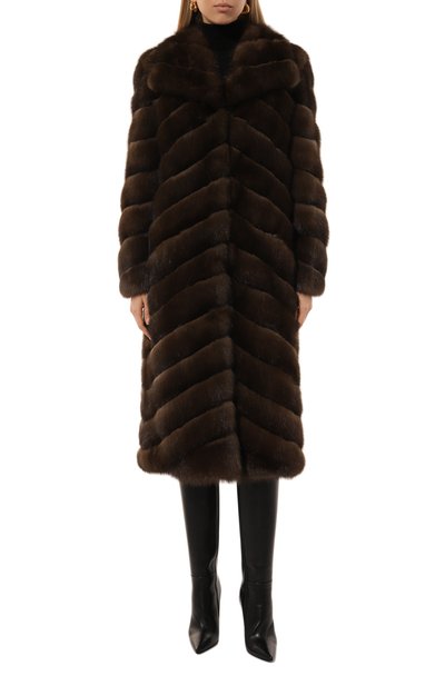 Шуба из меха соболя EMIL SHABAEV, арт. S032, фото 3