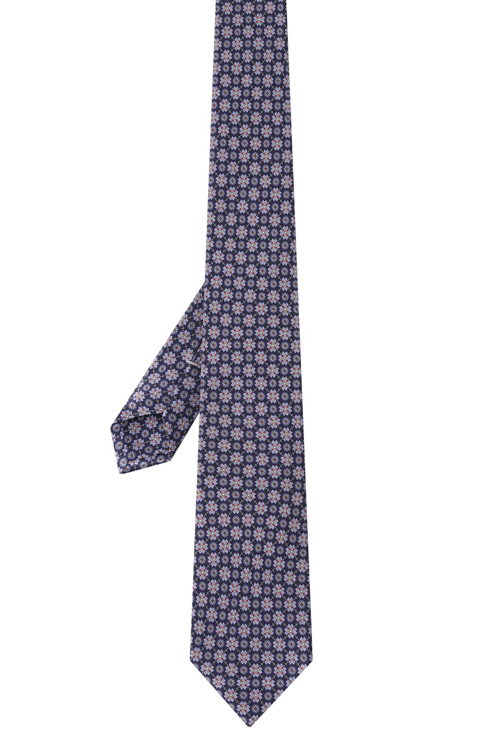 Шелковый галстук CANALI фиолетового цвета по цене 22950 руб., арт. 18/HS03841, фото 3 Шелковый галстук CANALI, арт. 18/HS03841, фото 3