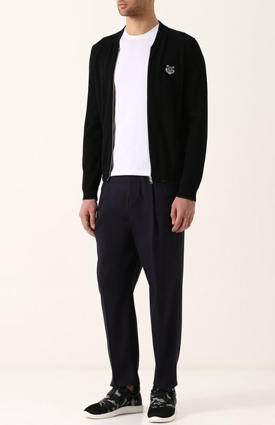 Шерстяной кардиган на молнии KENZO, арт. 5CA1023AB, фото 2