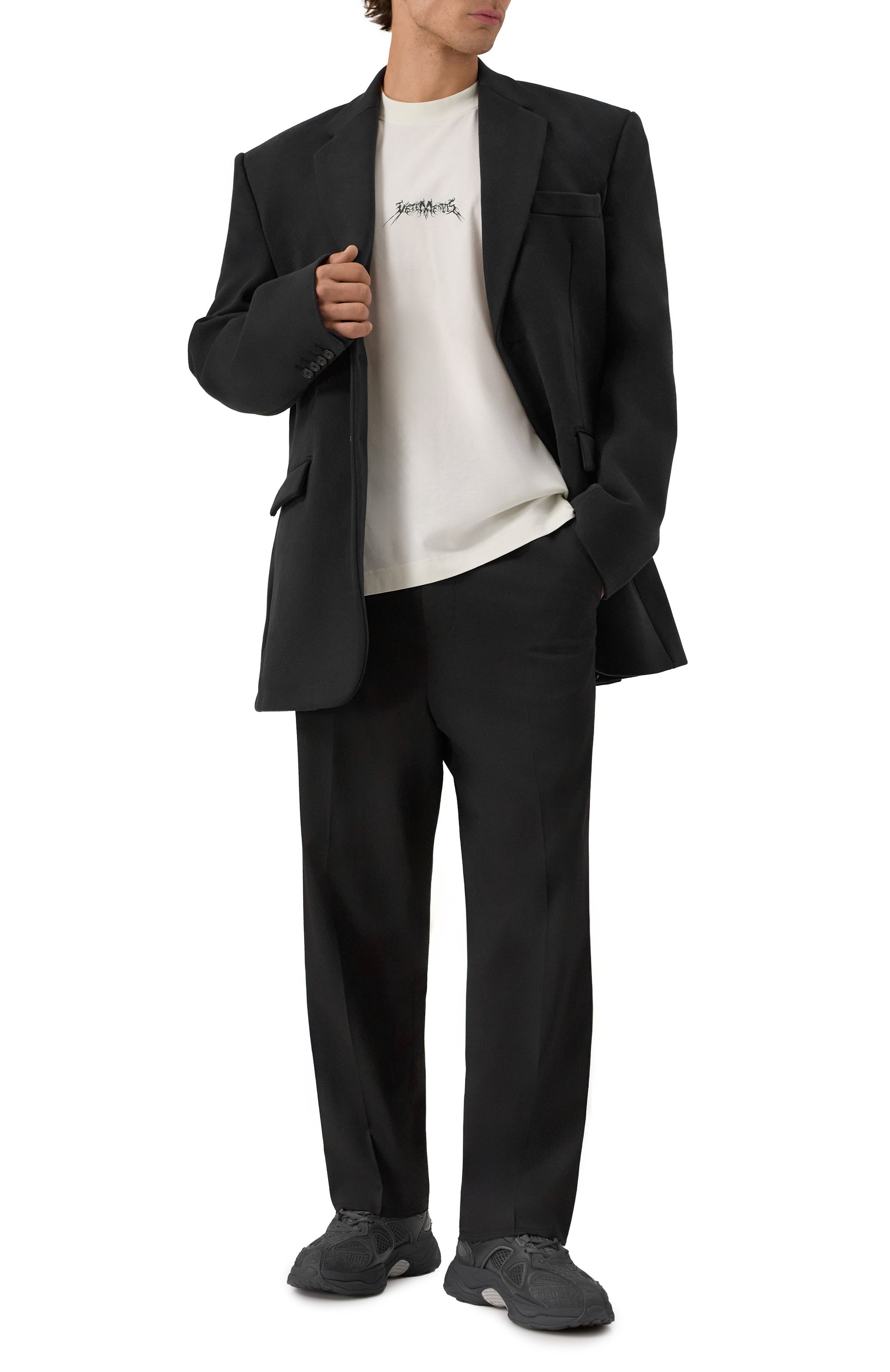 Хлопковый пиджак VETEMENTS, арт. UA53JA550B/1606 HEAVY M0LLET0N, фото 3