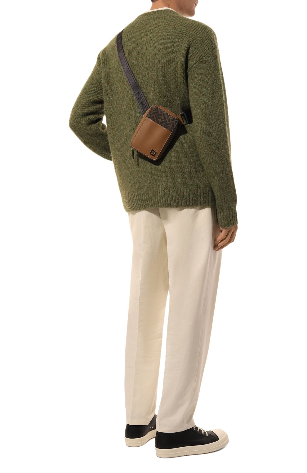 Сумка FENDI коричневого цвета по цене 132500 руб., арт. 7AS239 AFF2, фото 7 Сумка FENDI, арт. 7AS239 AFF2, фото 7