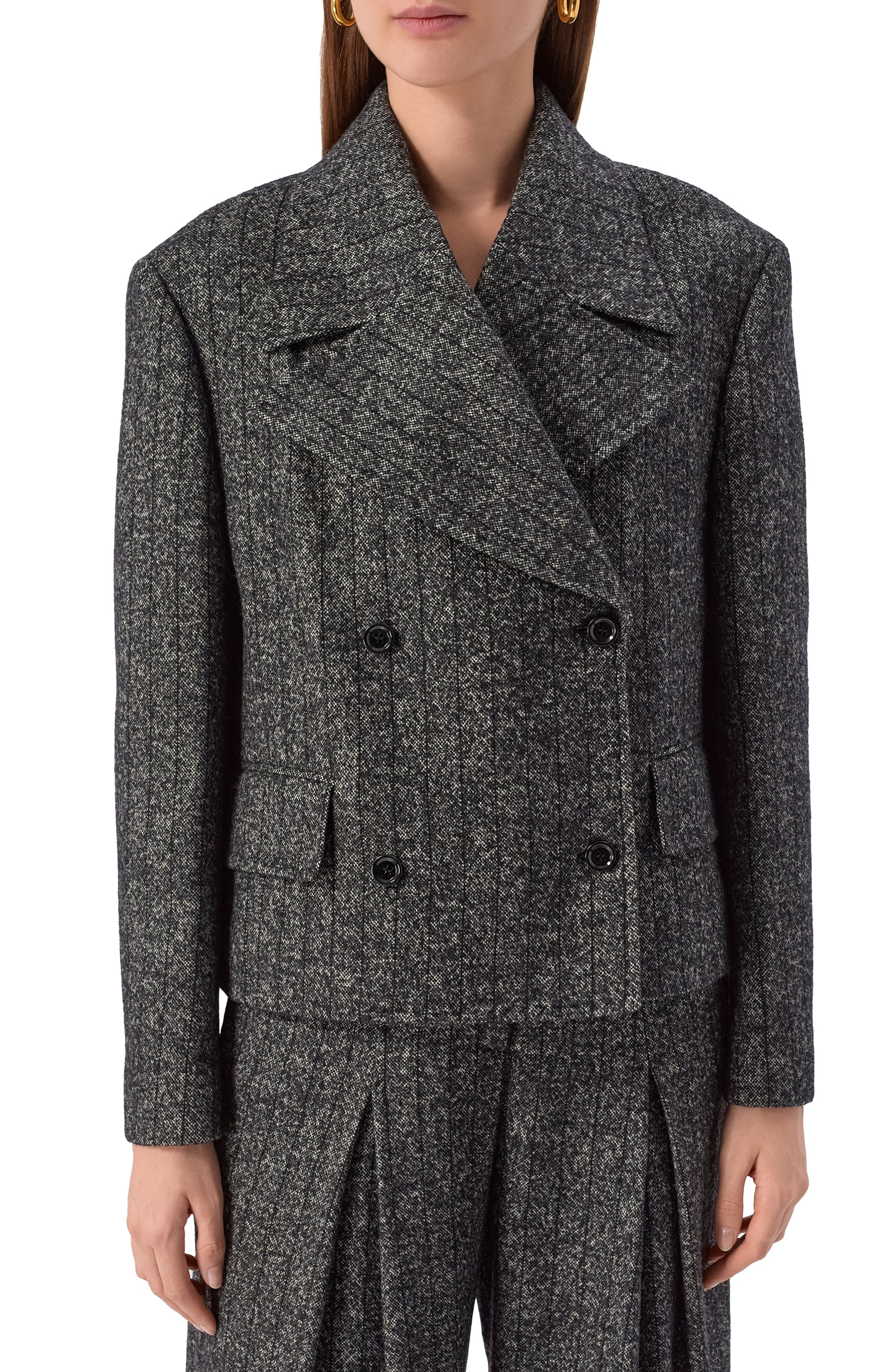 Шерстяной жакет DOLCE & GABBANA, арт. F27FXT/FRZAN, фото 3