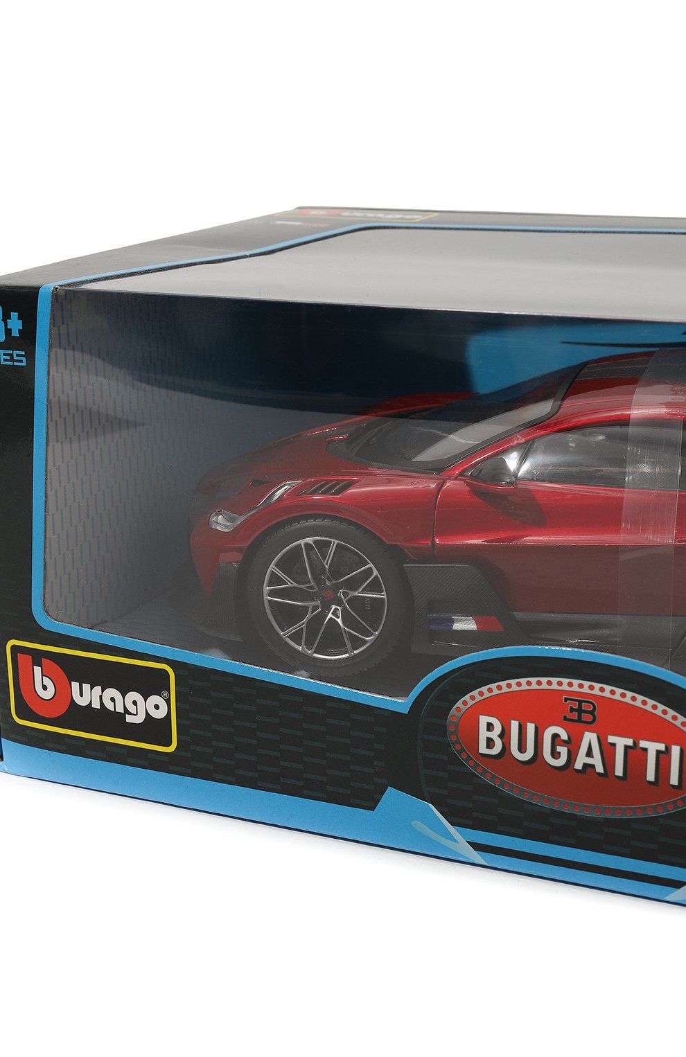 Коллекционная машинка bugatti divo 1:18 BBURAGO, арт. 18-11045 RD, фото 4