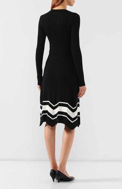 Хлопковое платье REDVALENTINO, арт. SR0KDA84/4NK, фото 4
