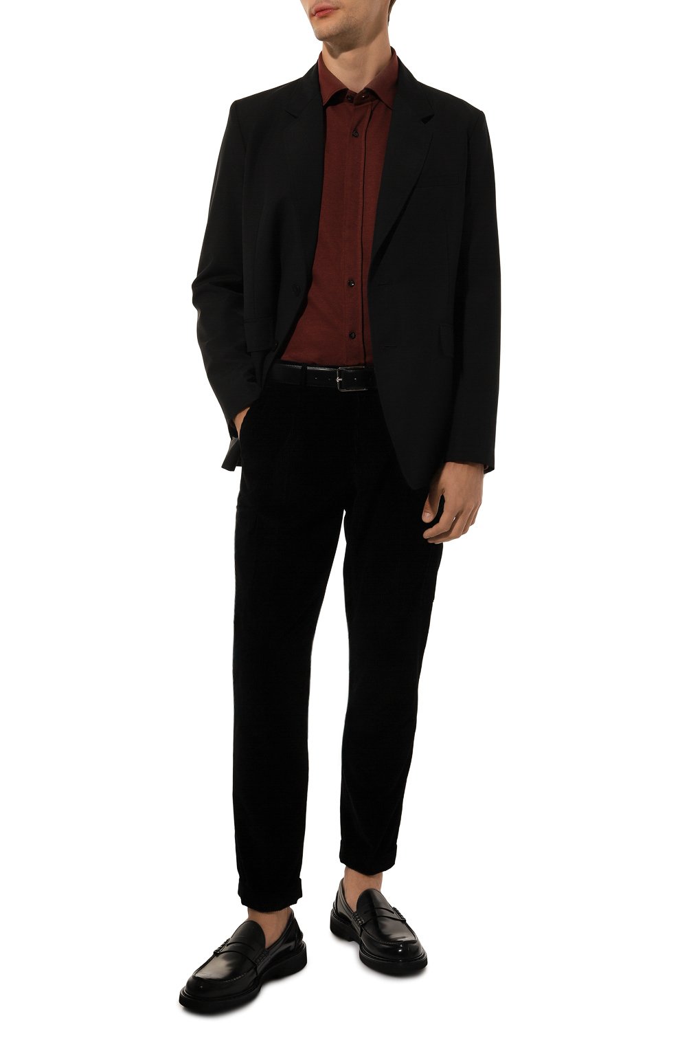 Рубашка из хлопка и кашемира STEFANO RICCI, арт. CJ007510/TE2603, фото 2