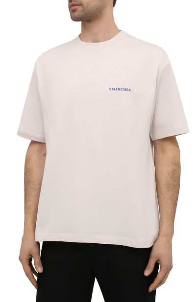 Хлопковая футболка BALENCIAGA, арт. 612966/TIVG5, фото 3