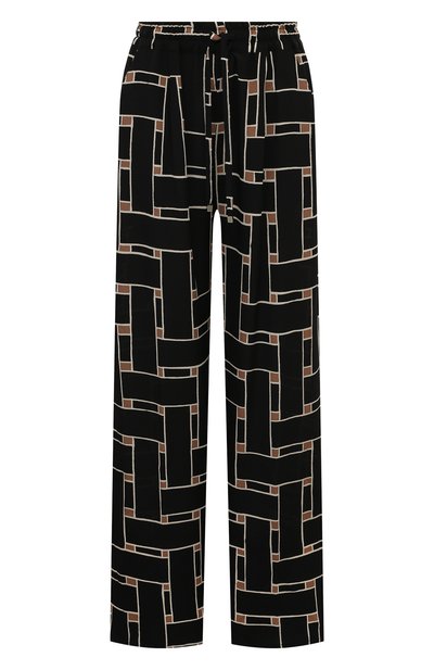 Женские шелковые брюки KITON, арт. D58102K0566E01