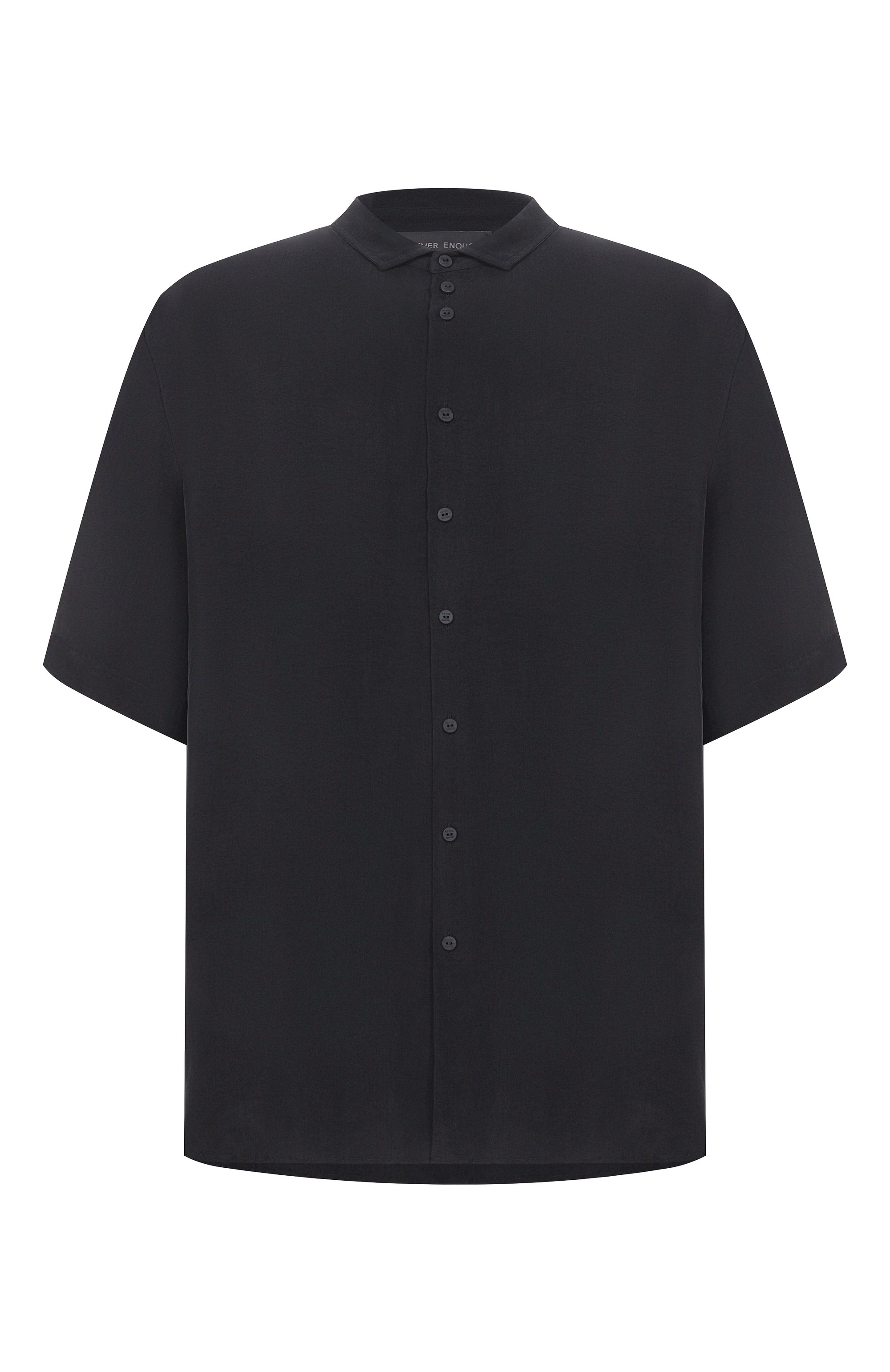 Рубашка NEVER ENOUGH черного цвета по цене 39200 руб., арт. 2B5M015-148/MSH004 W121, фото 1 Рубашка NEVER ENOUGH, арт. 2B5M015-148/MSH004 W121, фото 1