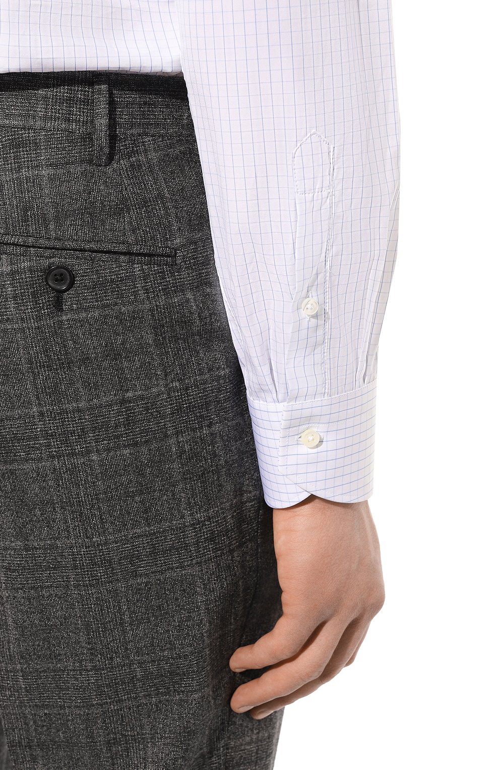Хлопковая сорочка CANALI, арт. 798/GD03162/401, фото 6