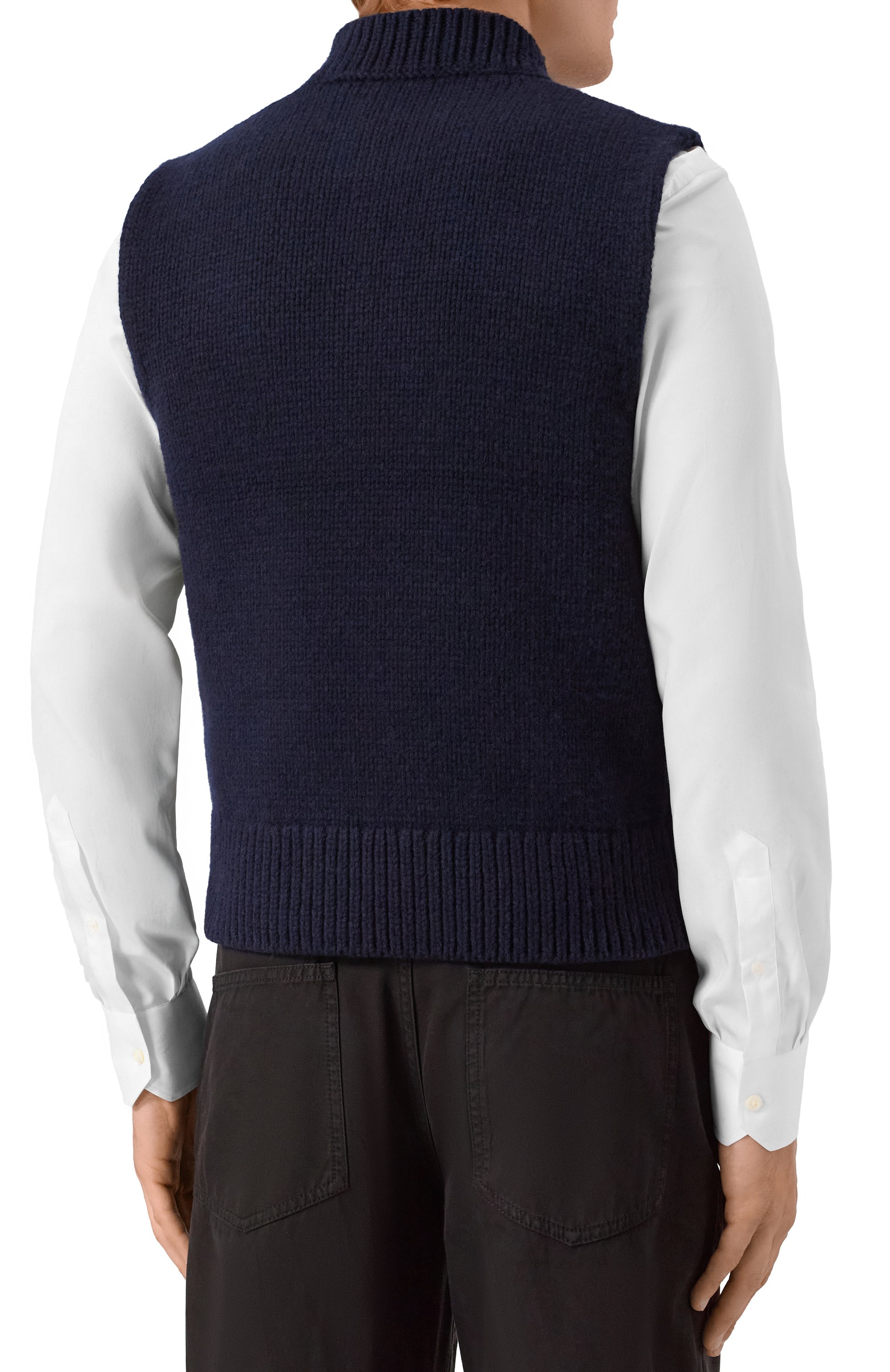 Жилет из шерсти и кашемира DRIES VAN NOTEN, арт. 021245-2710-509, фото 4