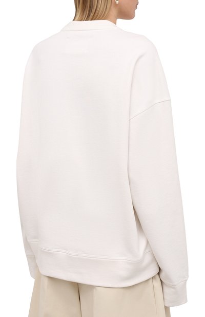 Хлопковый свитшот JIL SANDER, арт. JPPS707513-WS248608, фото 4