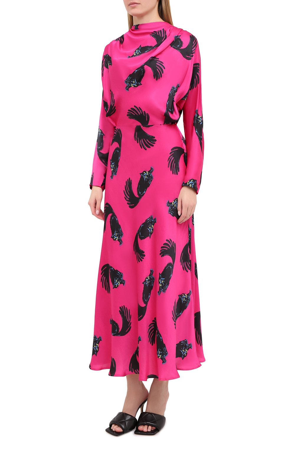 Платье из вискозы MSGM, арт. 2942MDA127 207853, фото 3