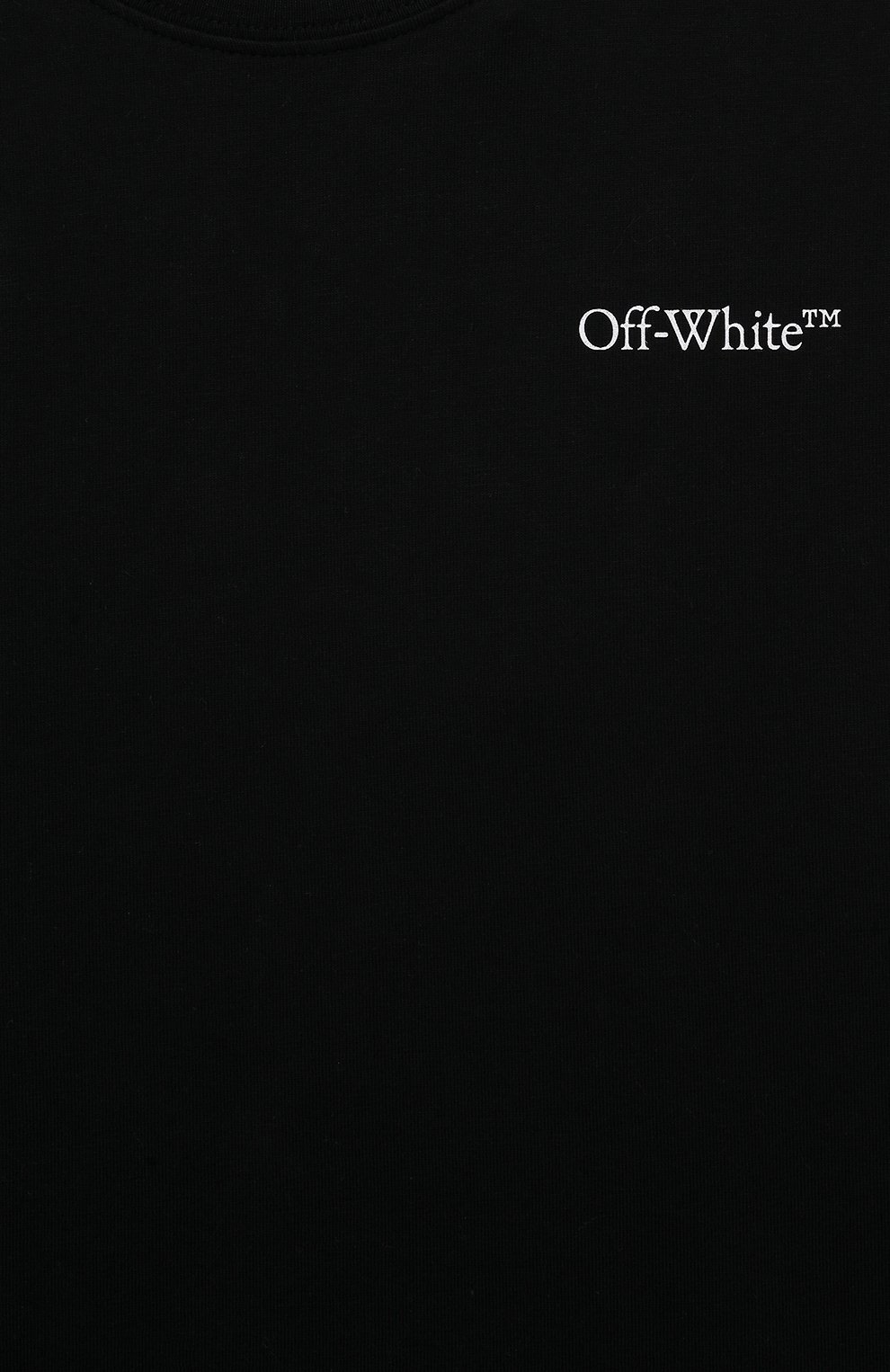 Хлопковый лонгслив OFF-WHITE, арт. 0BAB001F23JER001, фото 3