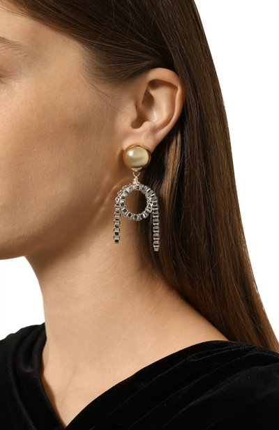 Серьги PEARL OCTOPUSS.Y, арт. CHAIN L00P EARRINGS/M, фото 2