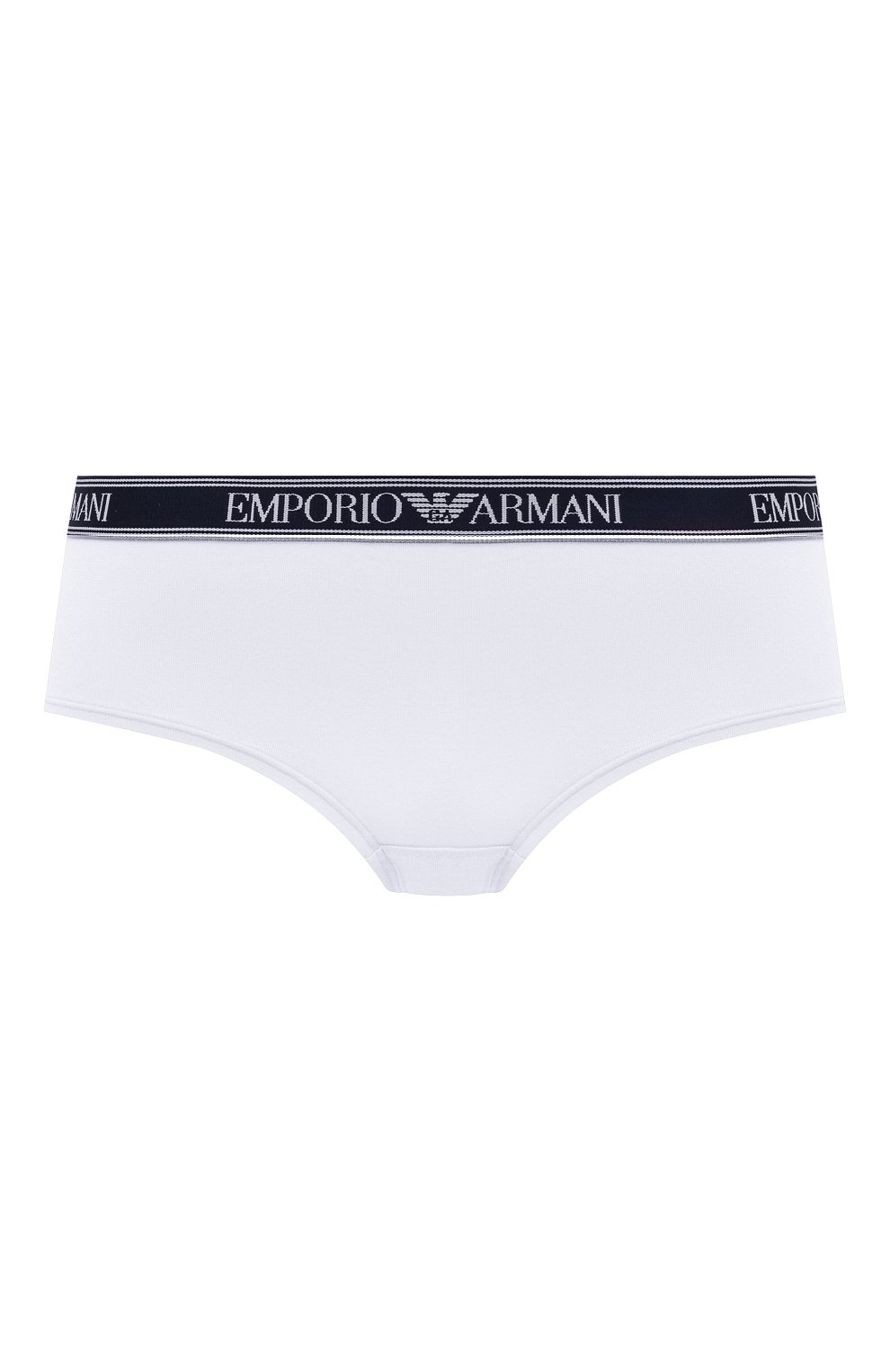 Хлопковые трусы-шорты EMPORIO ARMANI белого цвета по цене 3780 руб., арт. 163225/2R227, фото 1 Хлопковые трусы-шорты EMPORIO ARMANI, арт. 163225/2R227, фото 1