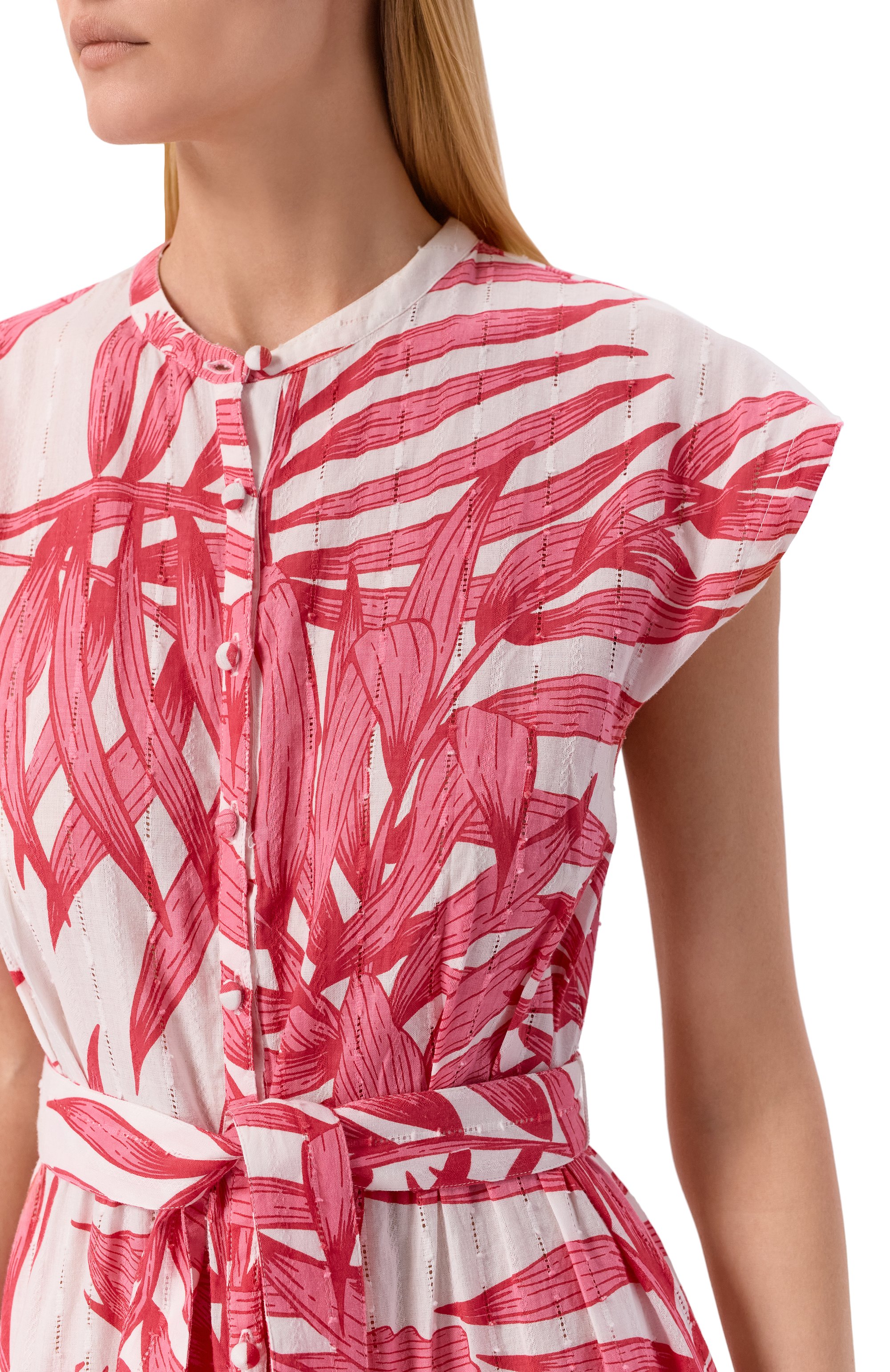 Хлопковое платье POUPETTE ST BARTH, арт. WK2S26LC3PFP, фото 4