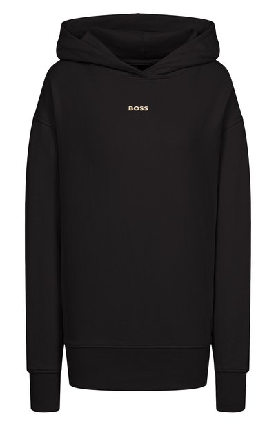 Женский хлопковое худи BOSS ORANGE, арт. 50534815