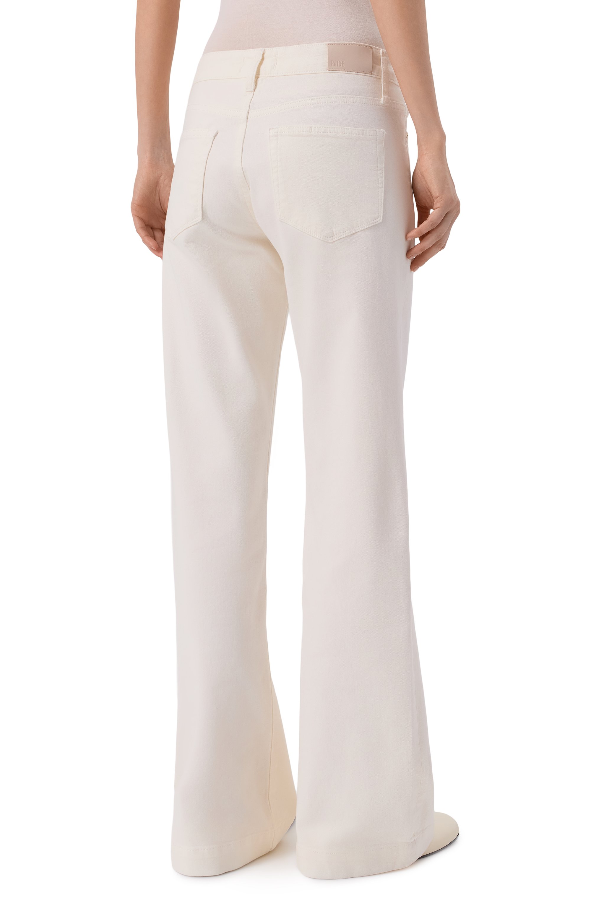 Джинсы leenah PAIGE кремового цвета по цене 46100 руб., арт. 1L04208-4247_001, фото 4 Джинсы leenah PAIGE, арт. 1L04208-4247_001, фото 4