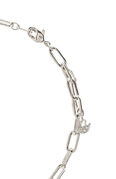 Колье so cool SWAROVSKI серебряного цвета по цене 12890 руб., арт. 5523936, фото 3 Колье so cool SWAROVSKI, арт. 5523936, фото 3