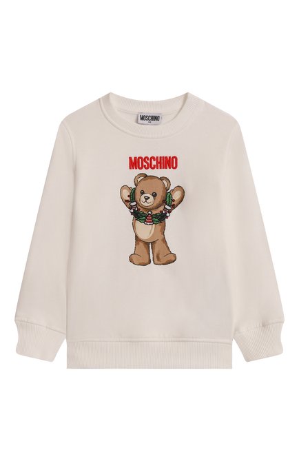 Хлопковый свитшот MOSCHINO, арт. HQF08V/LCA14/10-14